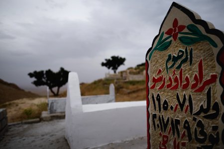 Views in June of 2019 around the Ezidi shrine of Shebl Qasim on Shingal mountain 05