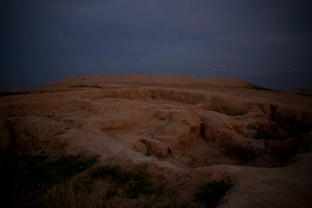 Views of pottery sherds, previous excavation sites, and the mound itself at 'Kelik Mishik' archaeological mound in Erbil 34