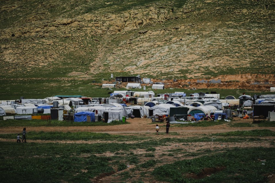 Views of Sardashte Camp for Ezidi IDPs in May of 2019, atop Shingal Mountain 03