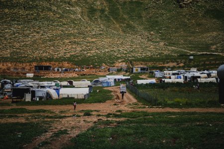 Views of Sardashte Camp for Ezidi IDPs in May of 2019, atop Shingal Mountain 04