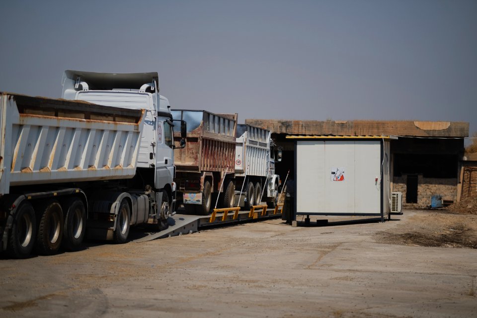 Views of the government depot in summer of 2019 where grain was received and processed in Shingal, known also as Sinjar 35
