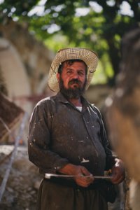 Views in summer of 2019 around Lalish, including Ezidi pilgrims and worshippers 17