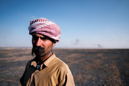 Views of the field fires in summer of 2019 that were sweeping across Sinjar (Shingal) 38