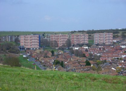 View from Whitehawk Hill, Whitehawk, Brighton (April 2013) (7)