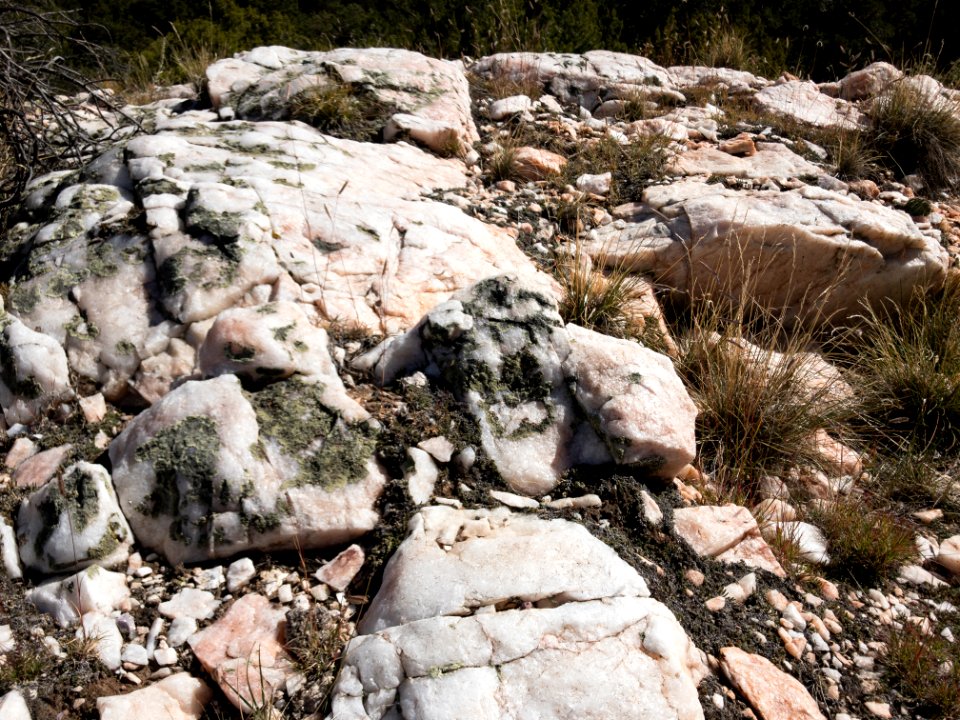 View Looking East from the Harding Pegmatite Mine near Dixon, New Mexico USA 02