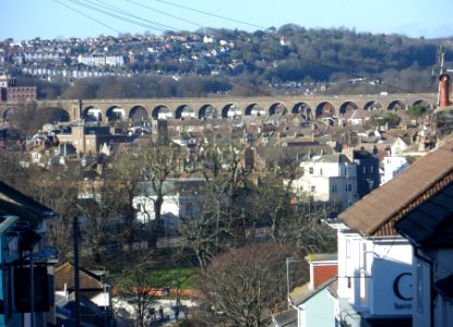 View Northwestwards down Southover Street, Hanover, Brighton (January 2014) (2)