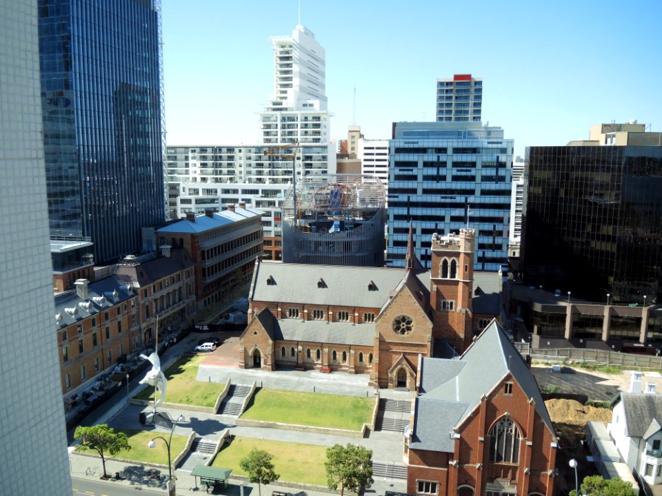 View north from Council House, Perth 01 (E37@OpenHousePerth2014)
