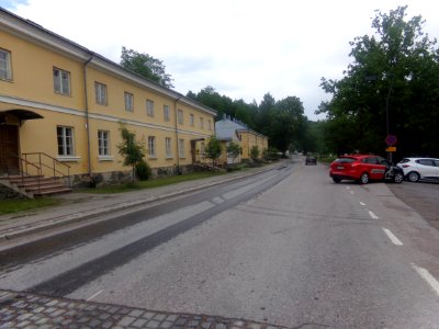 View north along Fiskarsvägen