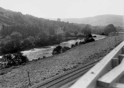 View of Wye river near Erwood (1294224)