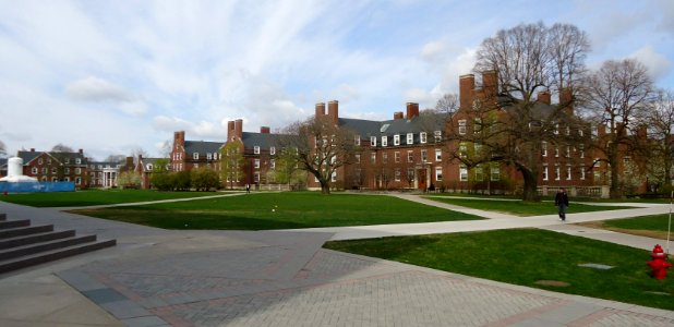 View near Wilson Commons at the University of Rochester photo