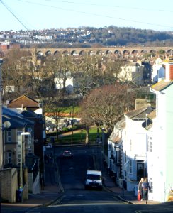 View Northwestwards down Southover Street, Hanover, Brighton (January 2014) (4)
