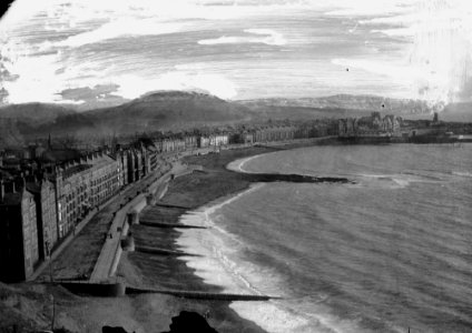 View of Aberystwyth sea front looking south from Constitution hill (1294976) photo
