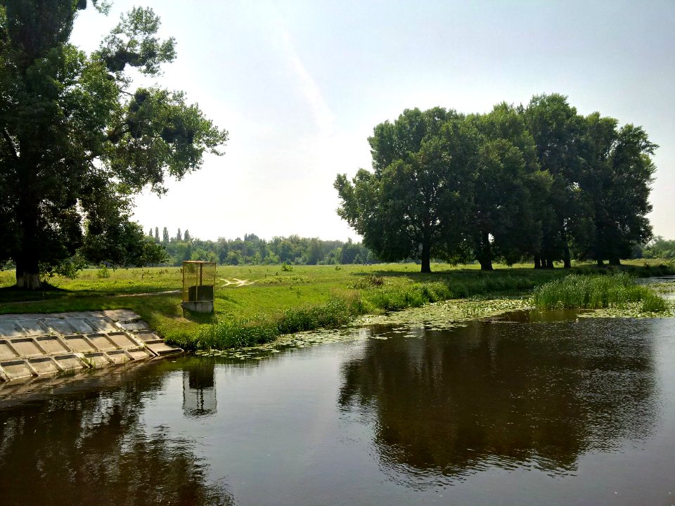 View on Trubizh River in Pereiaslav-Khmelnytskyi