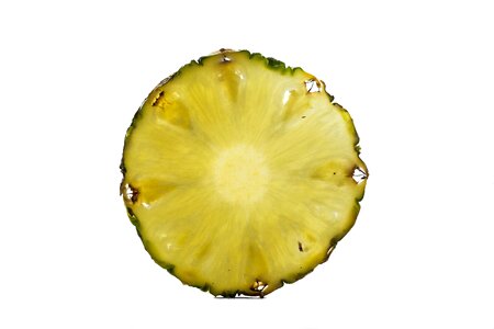 Pineapple cut yellow