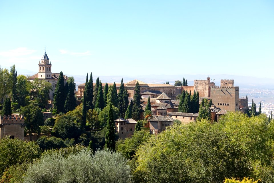 View of Alhambra from Generalife - DSC07795