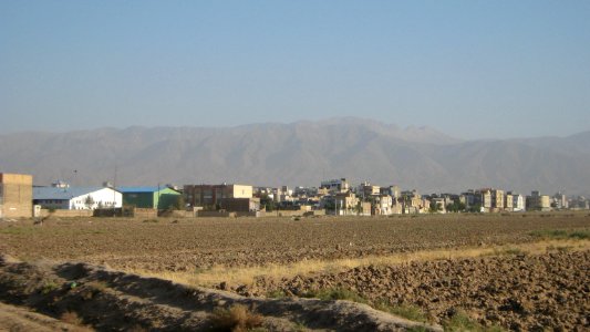 View of Yaghma town from north suburb of Nishapur 17