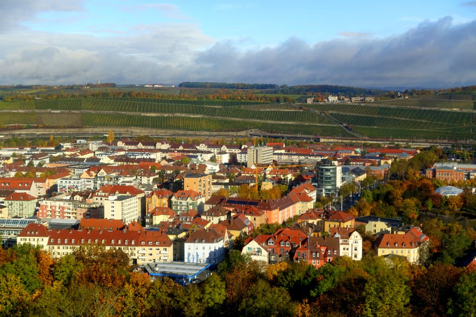 View of Würzburg from the Mainfränkisches Museum - Würzburg, Germany - DSC04515