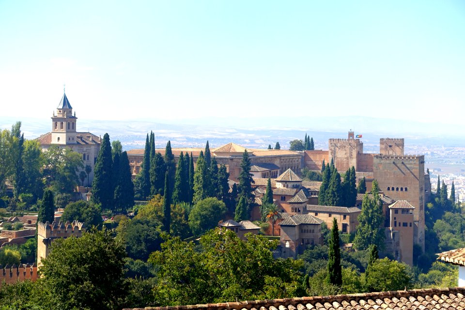 View of Alhambra from Generalife - Granada, Spain - DSC07850
