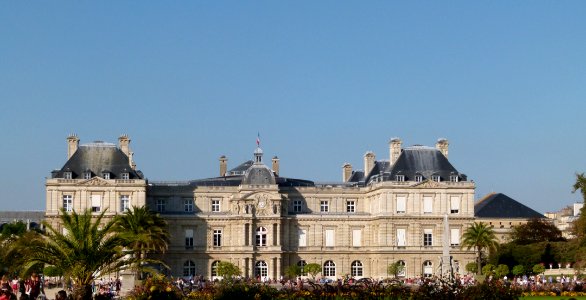 View on the senate in Paris