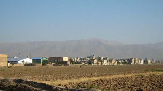 View of Yaghma town from north suburb of Nishapur 15