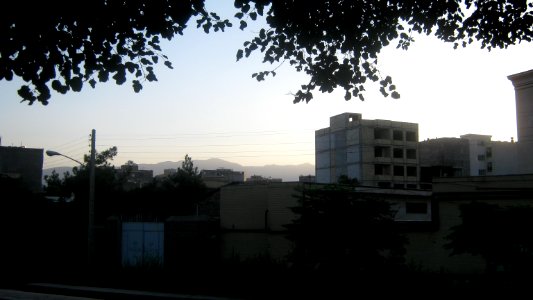 View of buildings in the morning of Nishapur 1