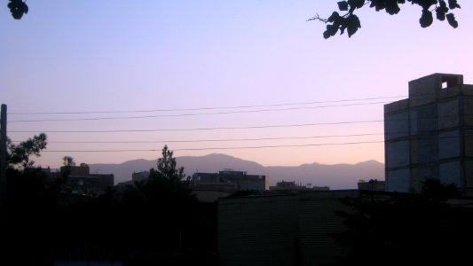 View of buildings in the morning of Nishapur 2