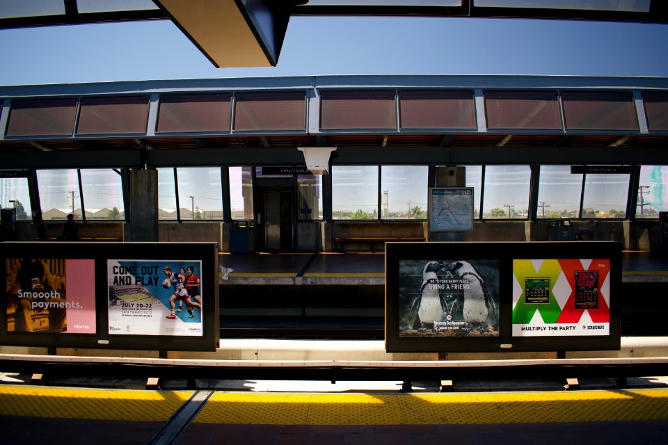 View of Fruitvale BART Station 003