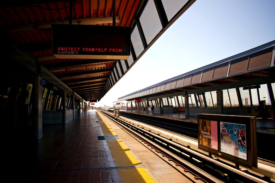 View of Fruitvale BART Station 002