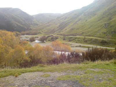 View Of An Eroded Part Of Taieri Gorge