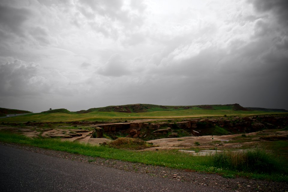 Views around the road between Baharka and Bekhma in Erbil Governorate 13