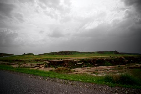 Views around the road between Baharka and Bekhma in Erbil Governorate 13