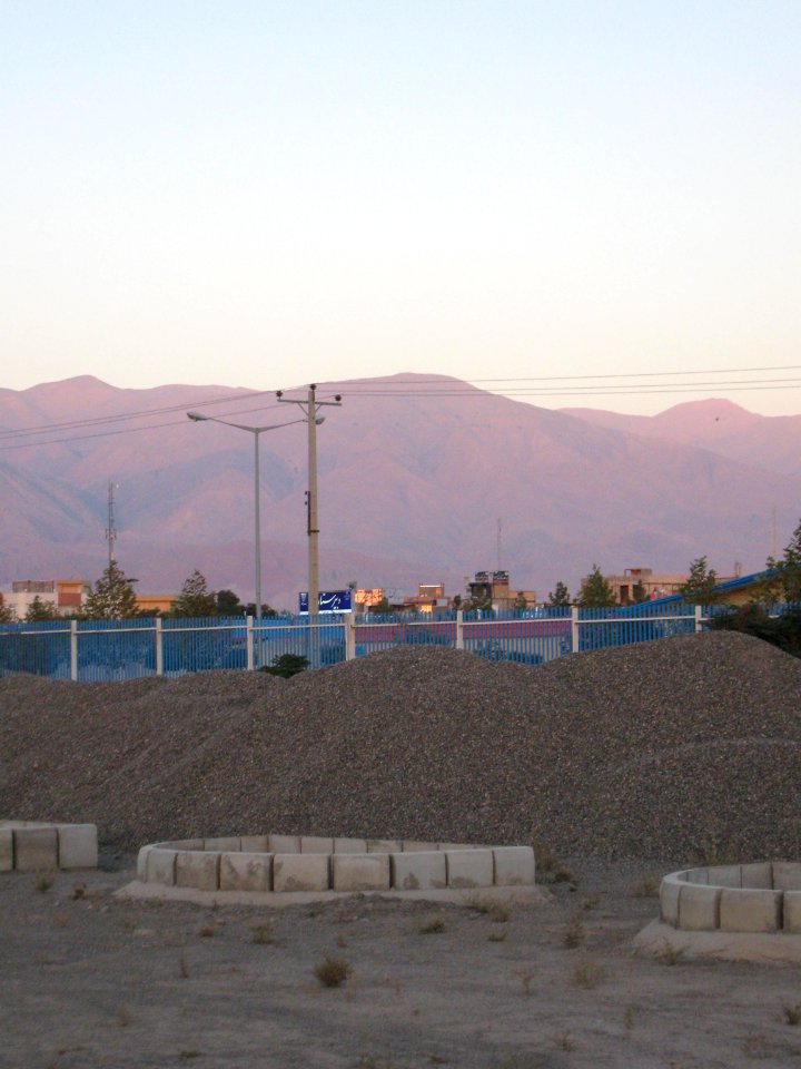 View of Binalud hights and building -Janbazan blv - Nishapur 08