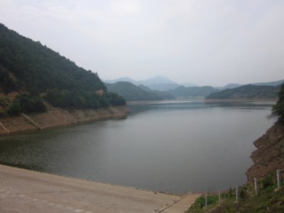 View of Hedong Reservoir from the dam, Xiangxiang, Hunan, China8