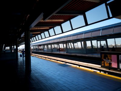 View of Fruitvale BART Station 004
