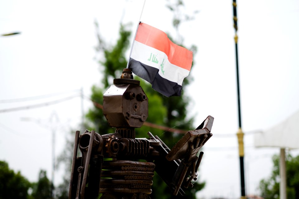 Views around the riverbank of the Old City of Mosul in summer of 2019, after war with the Islamic State 01