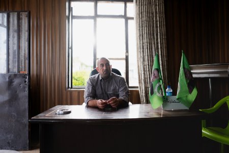 Views around the PUK office in the city of Shingal in April of 2019 following war with the Islamic State 14