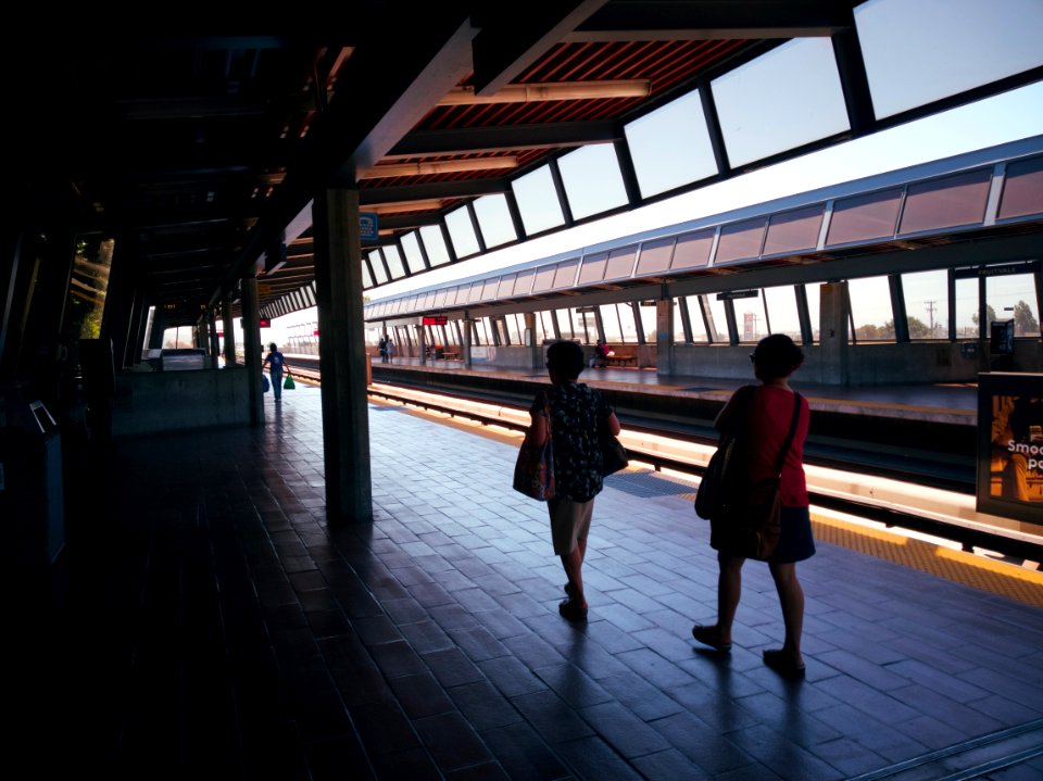 View of Fruitvale BART Station 005