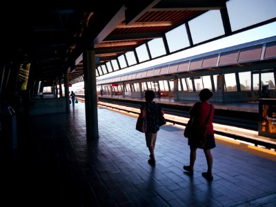 View of Fruitvale BART Station 005