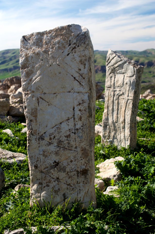 Views around the river, mountains, cemetery, and Ottoman-era fort at Dwin 13
