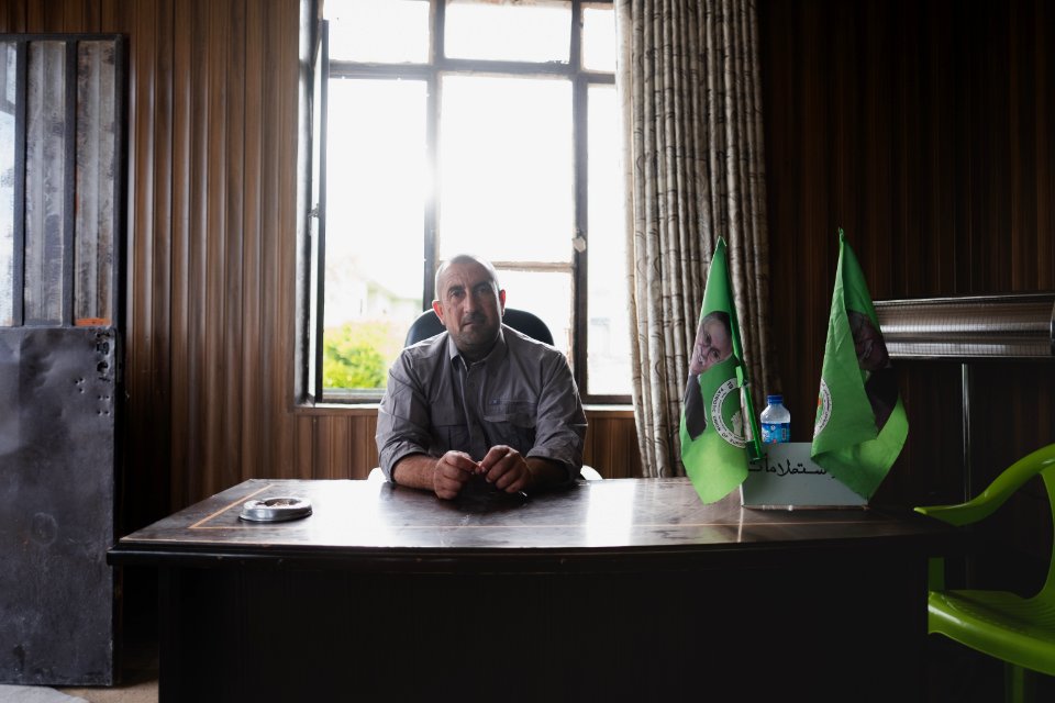 Views around the PUK office in the city of Shingal in April of 2019 following war with the Islamic State 13