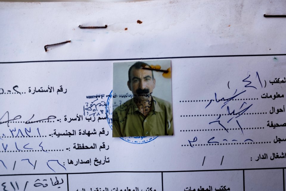 Views around the ruined ID card office in Shingal in April of 2019, following war with the Islamic State 49