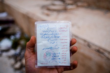 Views around the ruined ID card office in Shingal in April of 2019, following war with the Islamic State 47