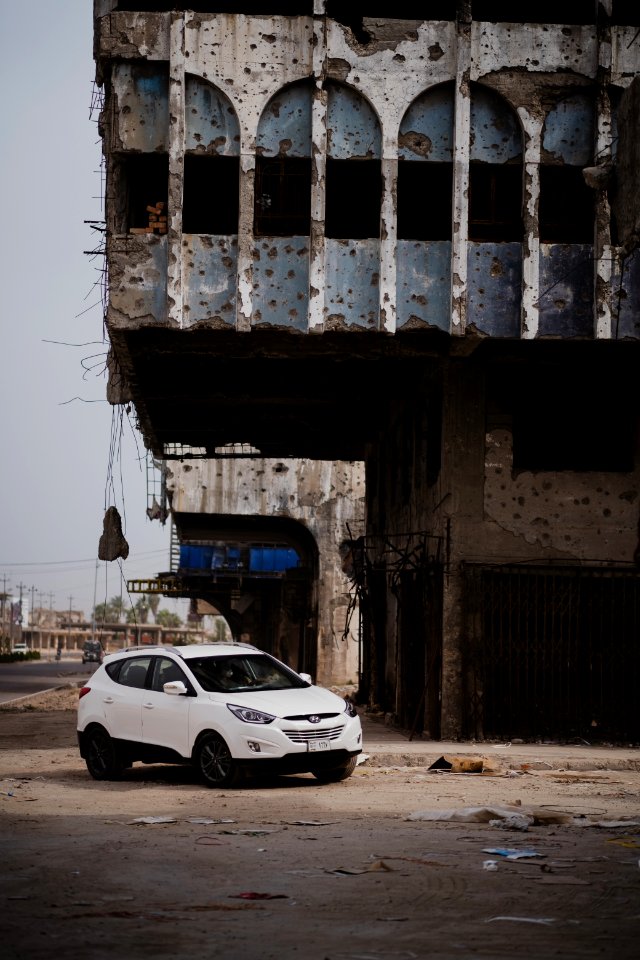 Views around the riverbank of the Old City of Mosul in summer of 2019, after war with the Islamic State 08