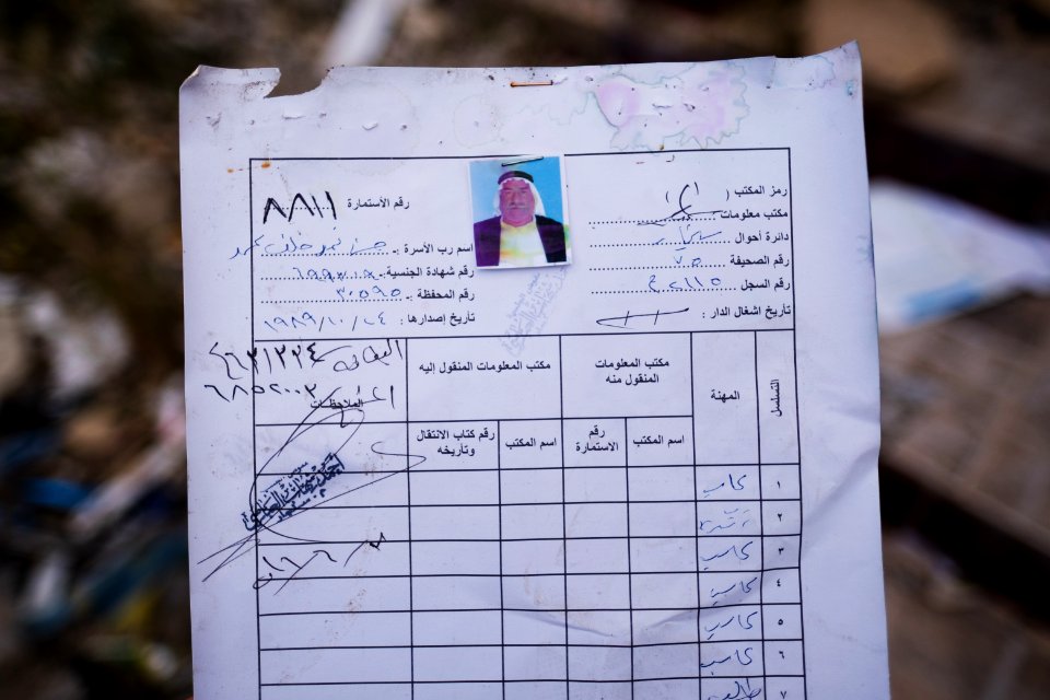 Views around the ruined ID card office in Shingal in April of 2019, following war with the Islamic State 45