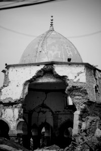 Views around the ruins of Al-Nuri Mosque in Mosul summer of 2019, after its destruction by the Islamic State 04