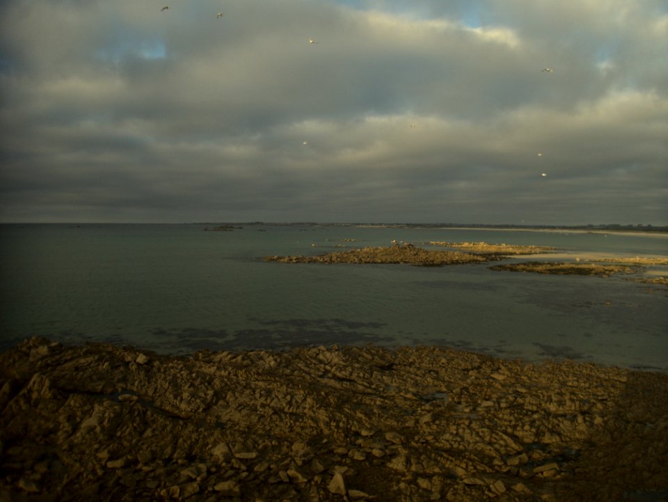 View of Ker Emma beach at sunset 02