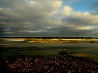 View of Ker Emma beach at sunset 01