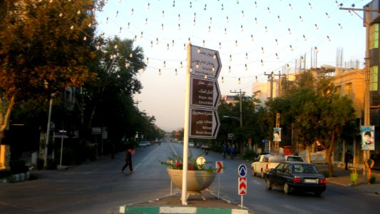 View of North Ferdowsi st - Nishapur 3