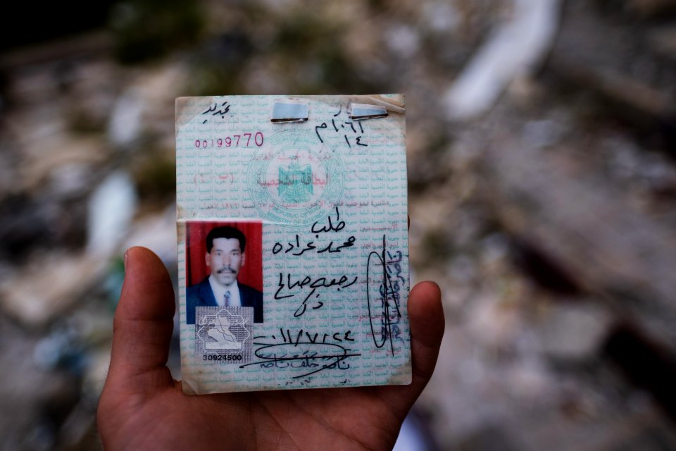 Views around the ruined ID card office in Shingal in April of 2019, following war with the Islamic State 41