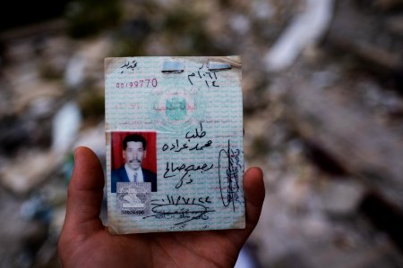 Views around the ruined ID card office in Shingal in April of 2019, following war with the Islamic State 41